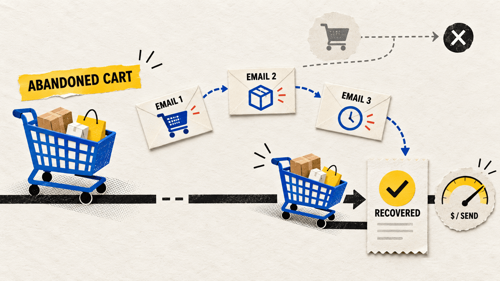 Abandoned Cart Emails: How to Build the Flow That Earns the Most Per Send