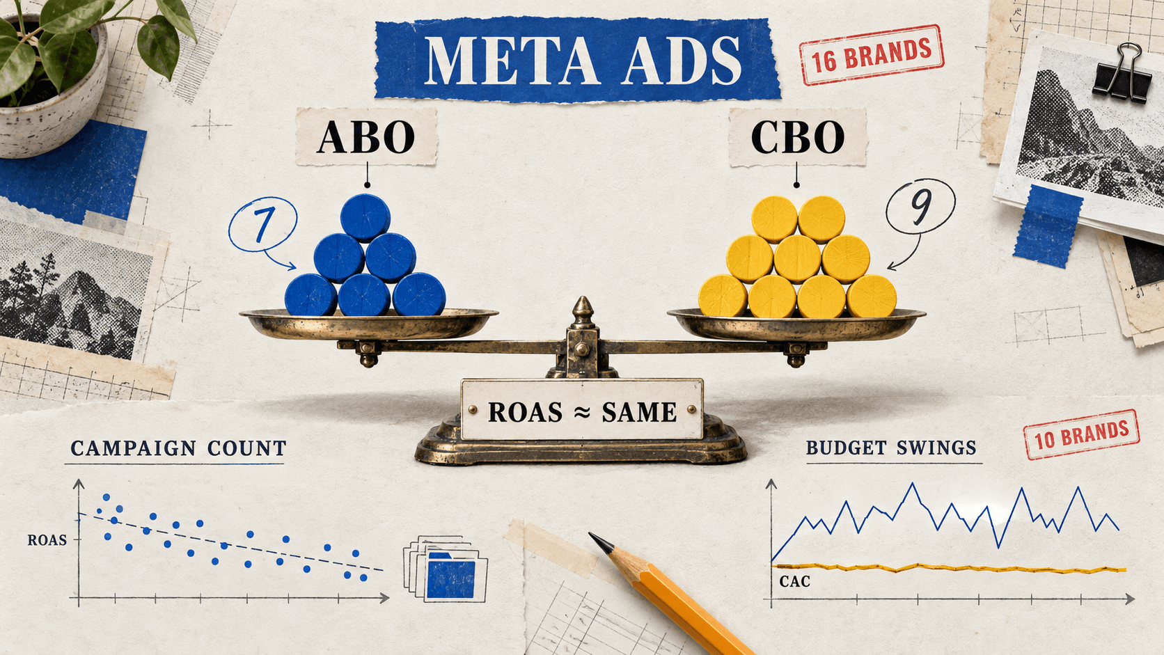 ABO vs CBO ROAS comparison