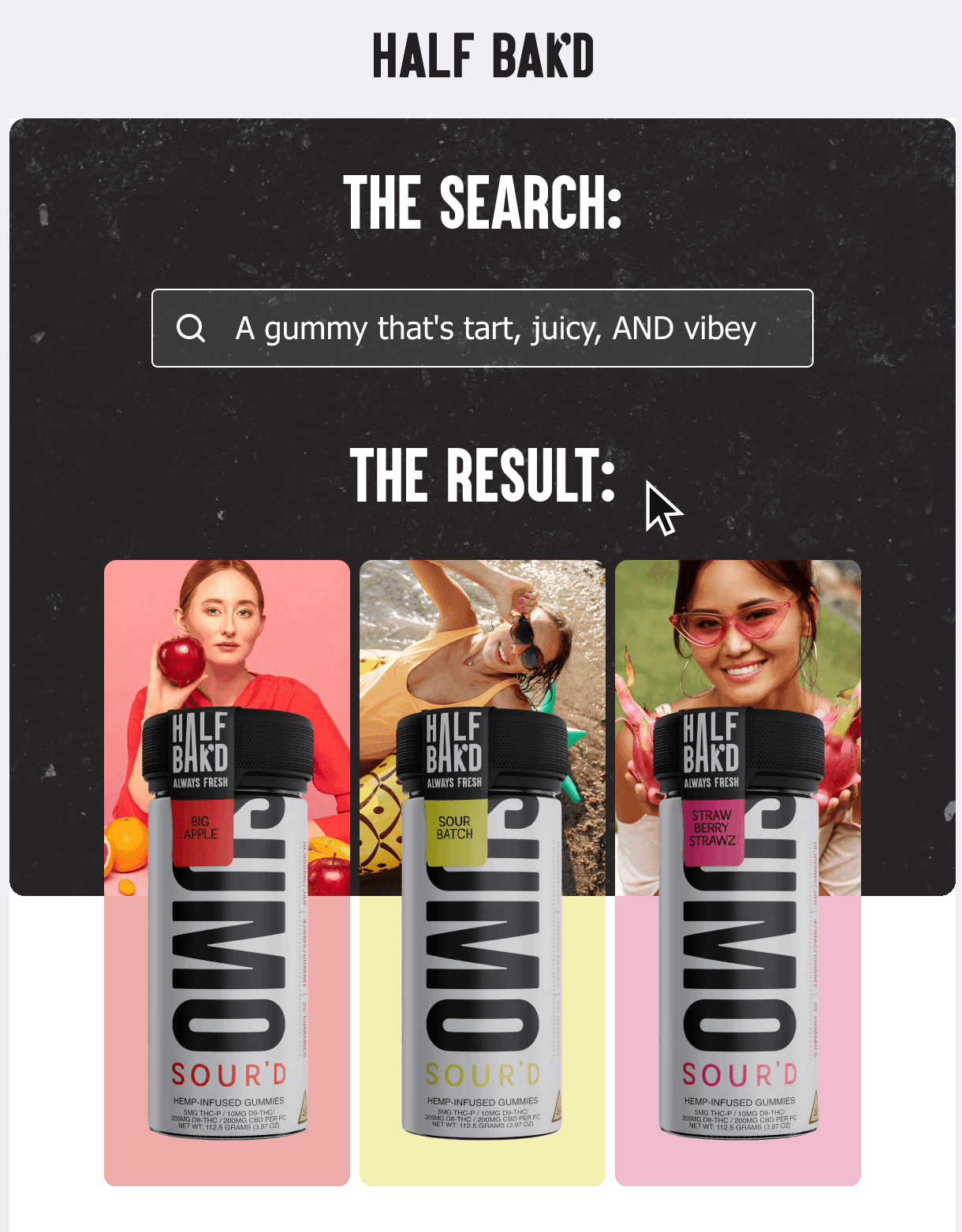 Half Bak'd — Spotlight: Sour'd Sumo Gummies