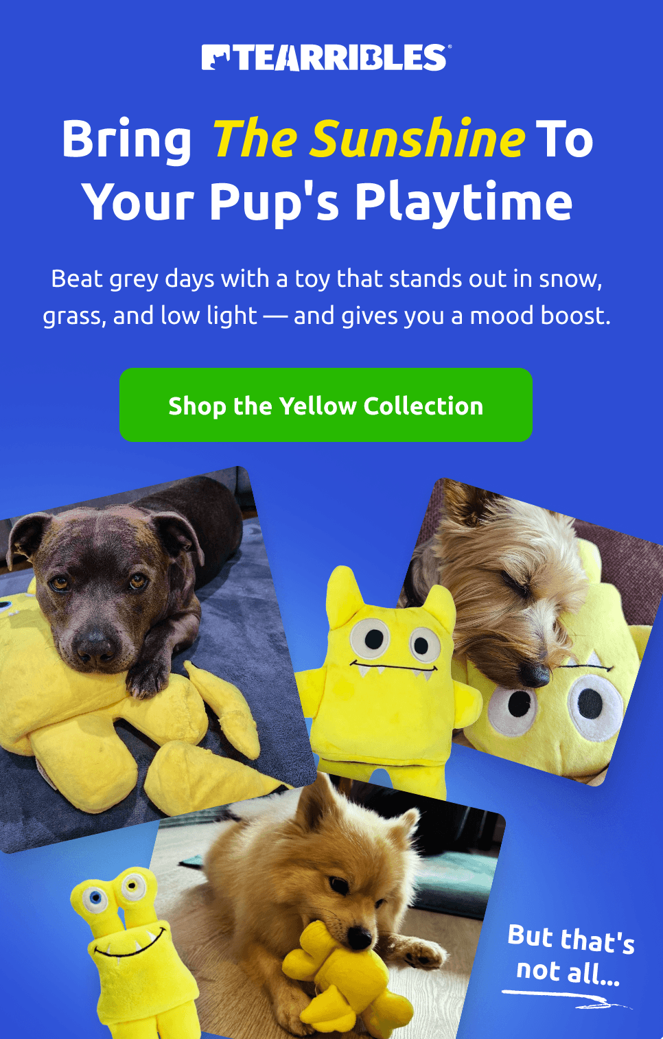 Tearribles — Yellow Collection Push