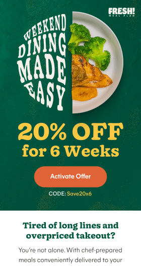 Fresh Meal Plan discount offer