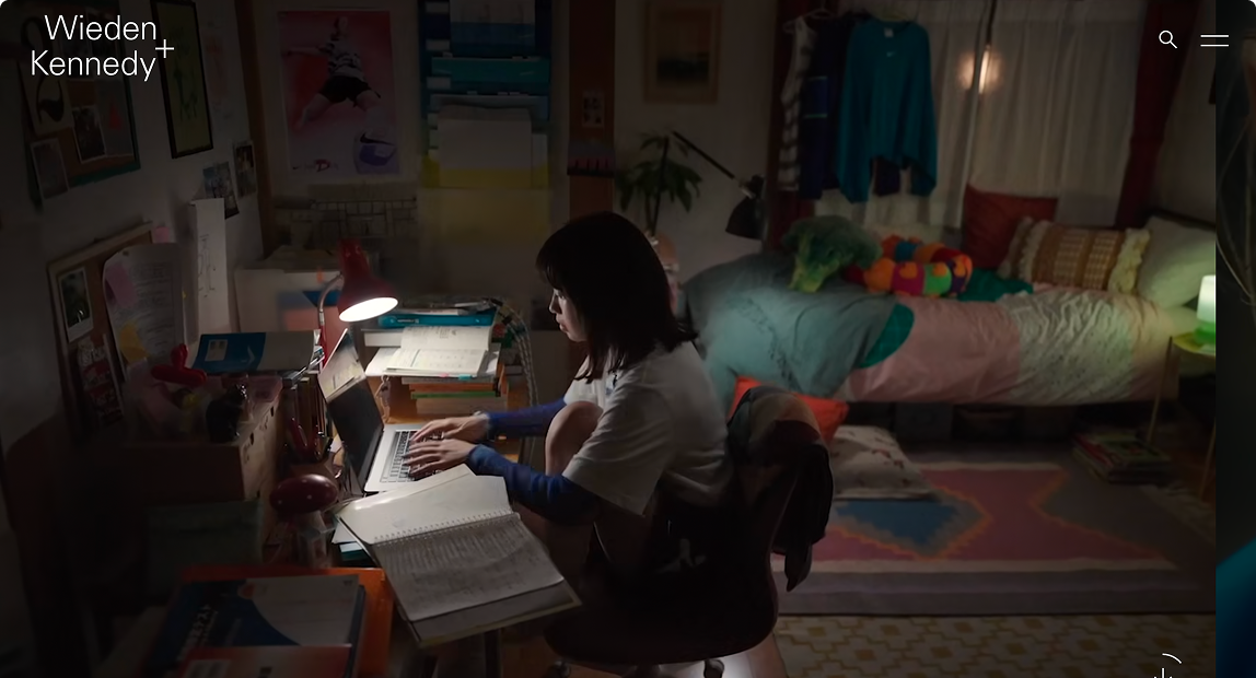 Wieden+Kennedy homepage